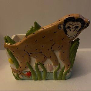 Monkey Planter Andrea West Vintage